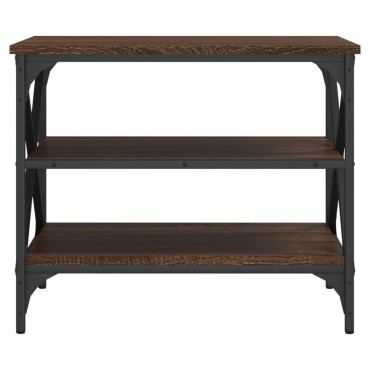 vidaXL Έπιπλο Τηλεόρασης Καφέ Δρυς 60x40x50cm Επεξεργασμένο Ξύλο 1 τεμ.