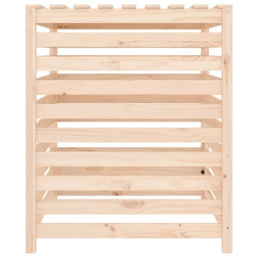 vidaXL Κομποστοποιητής 82,5 x 82,5 x 99,5 εκ. από Μασίφ Ξύλο Πεύκου