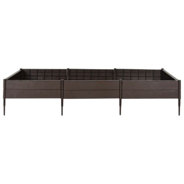vidaXL Ζαρντινιέρα 120 x 120 x 20 εκ. από Πολυπροπυλένιο