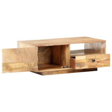 vidaXL Τραπεζάκι Σαλονιού 90x50x35cm από Μασίφ Ξύλο Μάνγκο 1 τεμ.