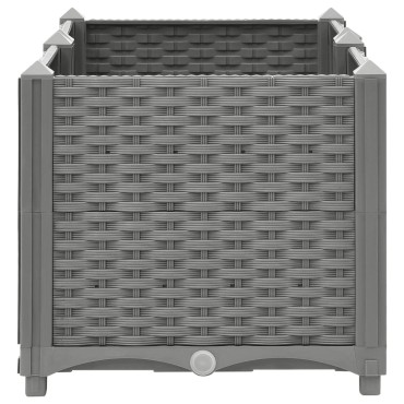 vidaXL Ζαρντινιέρα 80 x 40 x 38 εκ. από Πολυπροπυλένιο