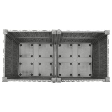 vidaXL Ζαρντινιέρα 80 x 40 x 38 εκ. από Πολυπροπυλένιο