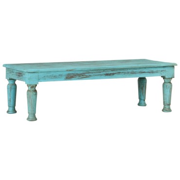 vidaXL Τραπεζάκι Σαλονιού 110x5x34cm από Μασίφ Ανακυκλωμένο Ξύλο 1 τεμ.