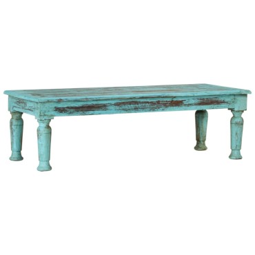 vidaXL Τραπεζάκι Σαλονιού 110x5x34cm από Μασίφ Ανακυκλωμένο Ξύλο 1 τεμ.