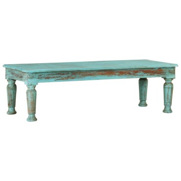 vidaXL Τραπεζάκι Σαλονιού 110x5x34cm από Μασίφ Ανακυκλωμένο Ξύλο 1 τεμ.