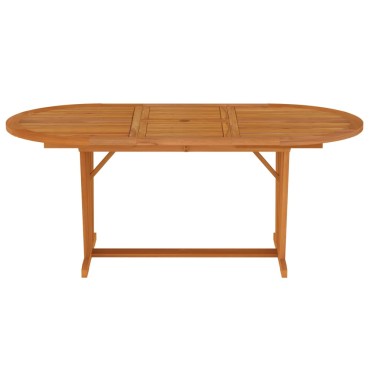 vidaXL Τραπέζι Κήπου 200x100x75cm από Μασίφ Ξύλο Ευκαλύπτου 1 τεμ.