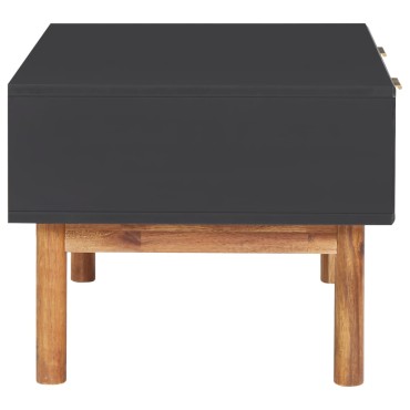 vidaXL Τραπεζάκι Σαλονιού 90x50x40cm από Μασίφ Ξύλο Ακακίας & MDF 1 τεμ.