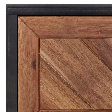 vidaXL Τραπεζάκι Σαλονιού 90x50x40cm από Μασίφ Ξύλο Ακακίας & MDF 1 τεμ.