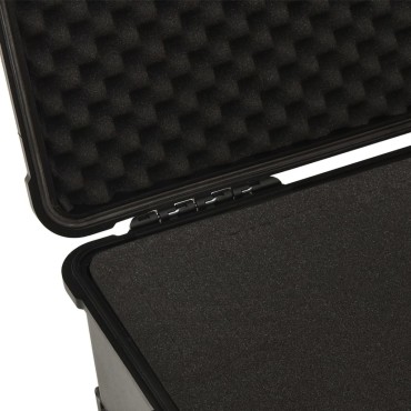 vidaXL Θήκη Πτήσης με Ρόδες Μαύρη 58 x 45 x 27 εκ. από Πολυπροπυλένιο
