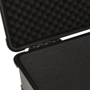 vidaXL Θήκη Πτήσης με Ρόδες Μαύρη 58 x 45 x 27 εκ. από Πολυπροπυλένιο