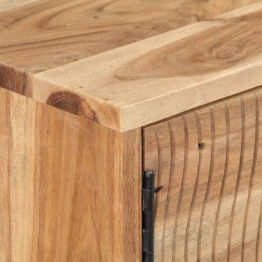 vidaXL Μπουφές 115x35x75cm από Μασίφ Ξύλο Ακακίας 1 τεμ.
