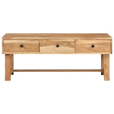 vidaXL Τραπεζάκι Σαλονιού 100x50x40cm από Μασίφ Ξύλο Ακακίας 1 τεμ.