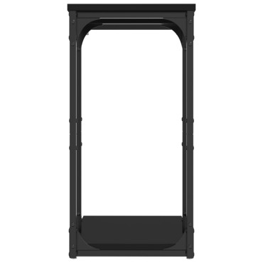 vidaXL Βοηθητικό Τραπέζι Μαύρο 40x30x60cm από Επεξεργασμένο Ξύλο 1 τεμ.