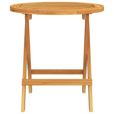 vidaXL Τραπέζι Bistro 46x47cm από Μασίφ Ξύλο Ακακίας 1 τεμ.