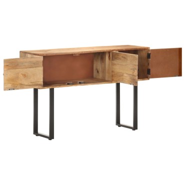 vidaXL Μπουφές 116x35x75cm από Μασίφ Ξύλο Μάνγκο 1 τεμ.