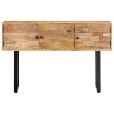 vidaXL Μπουφές 116x35x75cm από Μασίφ Ξύλο Μάνγκο 1 τεμ.