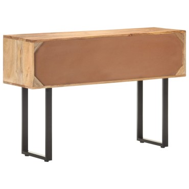 vidaXL Μπουφές 116x35x75cm από Μασίφ Ξύλο Μάνγκο 1 τεμ.