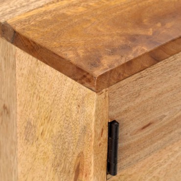 vidaXL Μπουφές 116x35x75cm από Μασίφ Ξύλο Μάνγκο 1 τεμ.