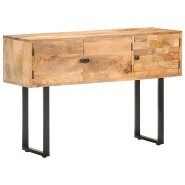 vidaXL Μπουφές 116x35x75cm από Μασίφ Ξύλο Μάνγκο 1 τεμ.
