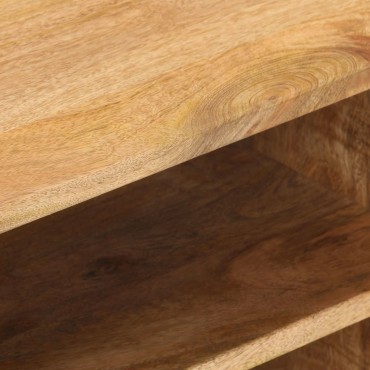 vidaXL Έπιπλο Τηλεόρασης 116x30x35cm από Μασίφ Ξύλο Μάνγκο