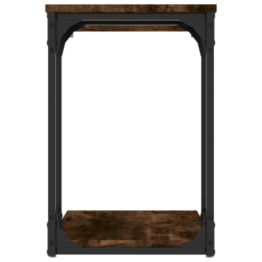 vidaXL Βοηθητικό Τραπέζι Καπνιστή Δρυς 50x35x52cm Επεξεργασμένο Ξύλο 1 τεμ.