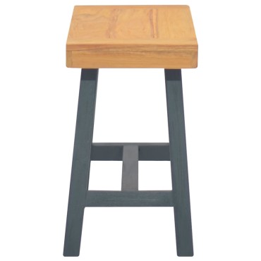 vidaXL Παγκάκι από Μασίφ Ξύλο Teak 80x30x50cm 1 τεμ.