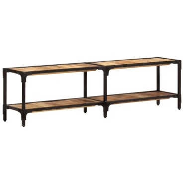 vidaXL Έπιπλο Τηλεόρασης 150x30x41cm από Μασίφ Ξύλο Μάνγκο