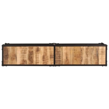 vidaXL Έπιπλο Τηλεόρασης 150x30x41cm από Μασίφ Ξύλο Μάνγκο