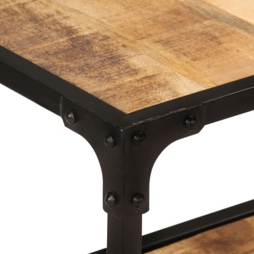 vidaXL Έπιπλο Τηλεόρασης 150x30x41cm από Μασίφ Ξύλο Μάνγκο