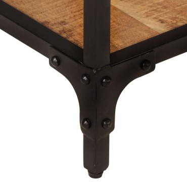 vidaXL Έπιπλο Τηλεόρασης 150x30x41cm από Μασίφ Ξύλο Μάνγκο