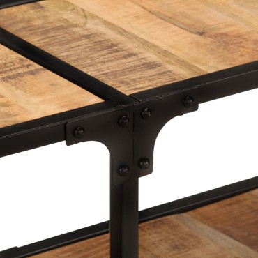 vidaXL Έπιπλο Τηλεόρασης 150x30x41cm από Μασίφ Ξύλο Μάνγκο