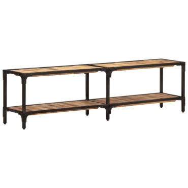 vidaXL Έπιπλο Τηλεόρασης 150x30x41cm από Μασίφ Ξύλο Μάνγκο