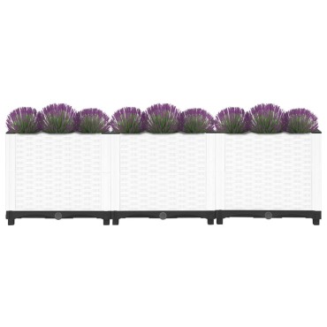 vidaXL Ζαρντινιέρα 120 x 40 x 38 εκ. από Πολυπροπυλένιο