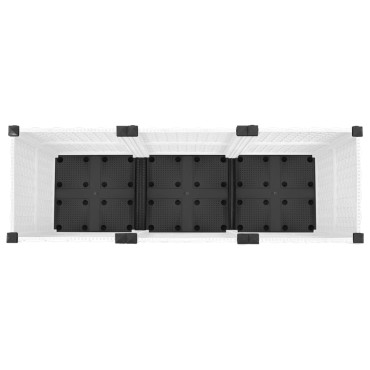 vidaXL Ζαρντινιέρα 120 x 40 x 38 εκ. από Πολυπροπυλένιο