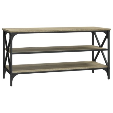 vidaXL Έπιπλο Τηλεόρασης Sonoma Δρυς 100x40x50cm Επεξ. Ξύλο 1 τεμ.