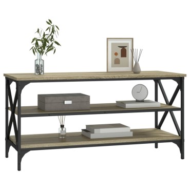 vidaXL Έπιπλο Τηλεόρασης Sonoma Δρυς 100x40x50cm Επεξ. Ξύλο 1 τεμ.
