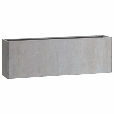vidaXL Γλάστρες Τοίχου 2τεμ Σκουρ. 53x10x17εκ. Ατσάλι Σκληρ. στον Αέρα