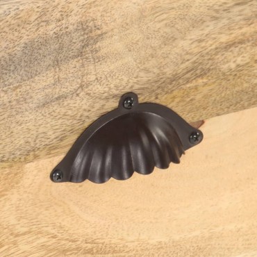 vidaXL Έπιπλο Τηλεόρασης 120x35x45cm από Μασίφ Ξύλο Μάνγκο