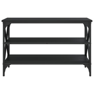 vidaXL Έπιπλο Τηλεόρασης Μαύρο 80x40x50cm από Επεξεργασμένο Ξύλο 1 τεμ.