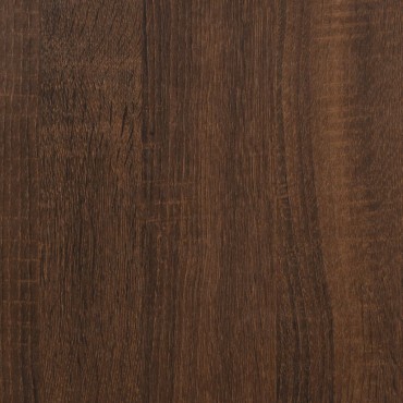 vidaXL Έπιπλο Τηλεόρασης Καφέ Δρυς 100x40x50cm Επεξεργασμένο Ξύλο 1 τεμ.
