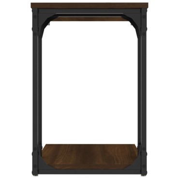 vidaXL Βοηθητικό Τραπέζι Καφέ Δρυς 50x35x52cm Επεξεργασμένο Ξύλο 1 τεμ.