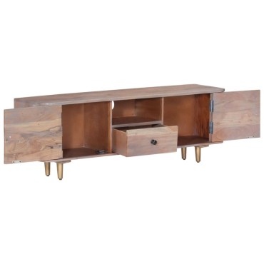 vidaXL Έπιπλο Τηλεόρασης 118x30x40cm από Μασίφ Ξύλο Ακακίας