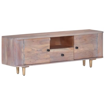 vidaXL Έπιπλο Τηλεόρασης 118x30x40cm από Μασίφ Ξύλο Ακακίας