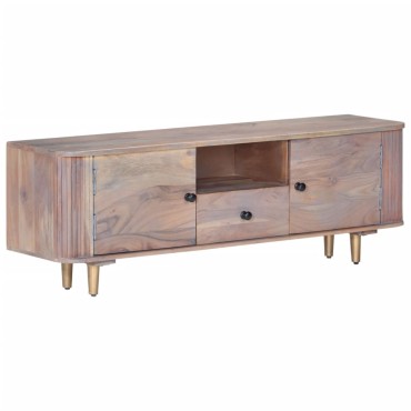 vidaXL Έπιπλο Τηλεόρασης 118x30x40cm από Μασίφ Ξύλο Ακακίας