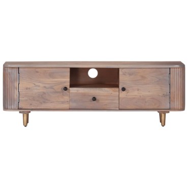 vidaXL Έπιπλο Τηλεόρασης 118x30x40cm από Μασίφ Ξύλο Ακακίας