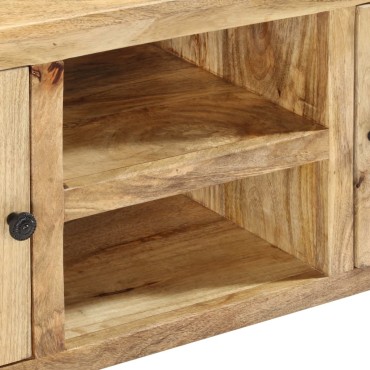 vidaXL Μπουφές 100x35x60cm από Μασίφ Ξύλο Μάνγκο 1 τεμ.