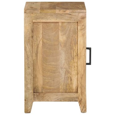 vidaXL Κομοδίνο 40x30x50cm από Μασίφ Ξύλο Μάνγκο 1 τεμ.