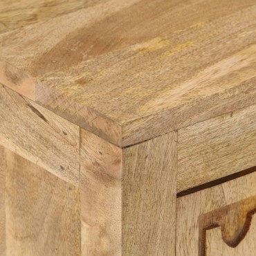 vidaXL Κομοδίνο 40x30x50cm από Μασίφ Ξύλο Μάνγκο 1 τεμ.