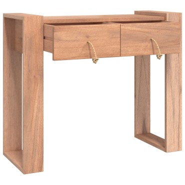vidaXL Τραπέζι Κονσόλα 90x35x75cm από Μασίφ Ξύλο Teak 1 τεμ.