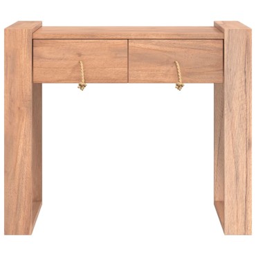 vidaXL Τραπέζι Κονσόλα 90x35x75cm από Μασίφ Ξύλο Teak 1 τεμ.